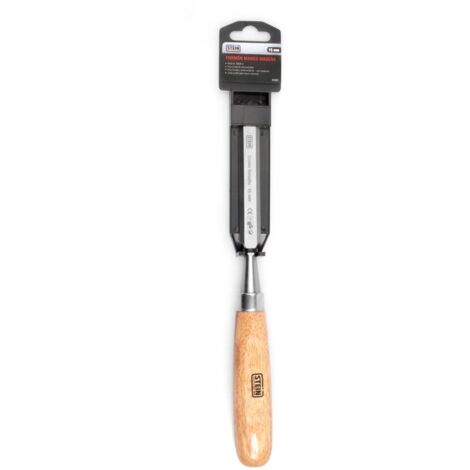 Scalpello Legno 45mm Manico Carpino Acciaio CV - Arte del Taglio
