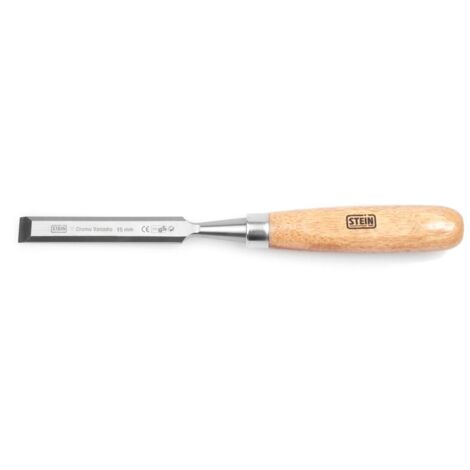 Narex Set di 4 scalpelli con bordi smussati, manico cerato in legno di