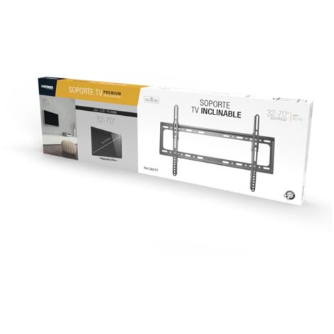 Maclean MC-749 - Supporto VESA per monitor/TV, 37-70, nero