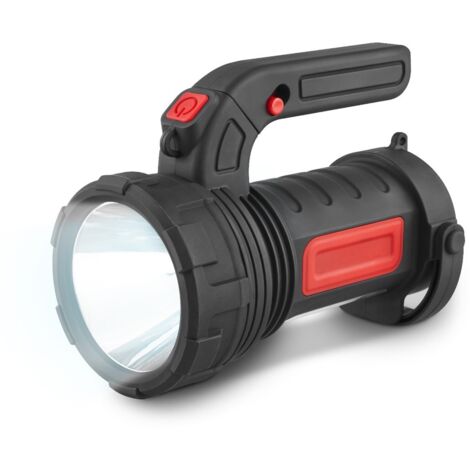 Faro torcia led ricaricabile 1w con caricatori
