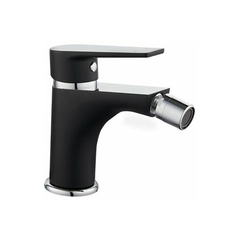 Miscelatore bidet serie Artic nero