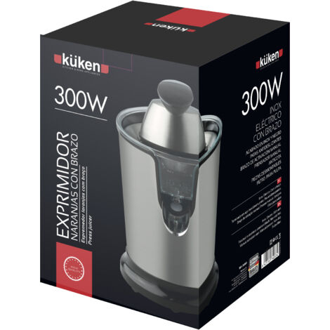 Spremiagrumi Elettrico Lacor 160W - Con Braccio, Acciaio Inox, Sistema Antigoccia - Foto 5