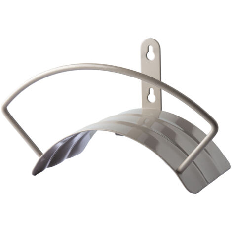 Akhuo plus supporto a parete per tubo flessibile grigio