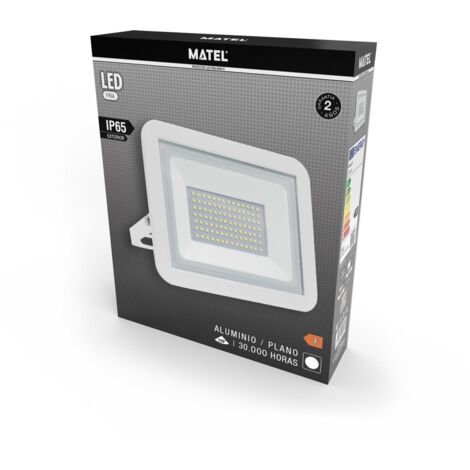 Europalamp Proiettore LED 20W 6500K Bianco Freddo - Illuminazione Potente Per Esterni, IP65, Impermeabile