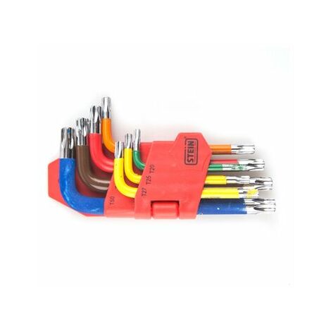 Set chiavi torx corte con foro