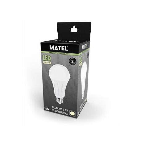 Lampadina LED Standard E27 30W Luce Fredda MATEL