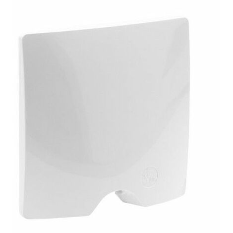 Interruttore Doppio LEGRAND Niloé Step, Bianco, Per Incasso - 10AX 250V, Montaggio Semplice Con Ganci O Viti