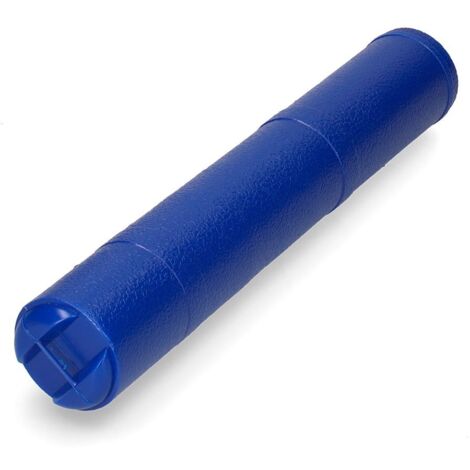 Tubo Porta Piano Estensibile da 40 a 75cm Ø65mm Colore Blu (1/2)