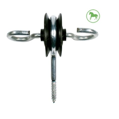 Isolatori per corda per palo a T VOSS.farming, 25 pz, nero