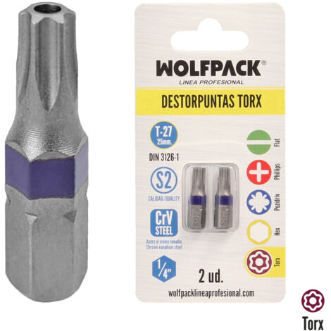 10 Punte Torx T20 In Acciaio S2 - Per Cacciaviti A Batteria E Manuali | Alta Qualità - Foto 3