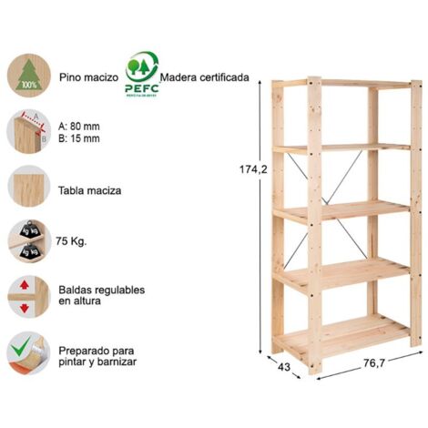 Kit Espositore A Doghe Nero Per Colonnine - Foto 11