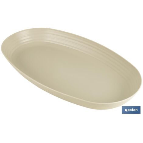 Pirofila ovale multiuso In 2 colori Dimensioni: 39 x 22 x 4,5 cm