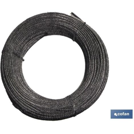 Rotolo Di Cavo Zincato 50M 10mm D-1770 6x19+1