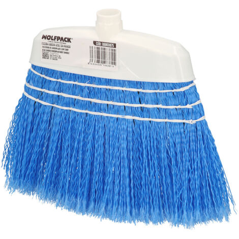 Scopa Da Giardino Blu Con Lacci Senza Manico (1/5)