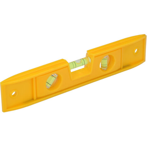 Livella a bolla in plastica, base magnetica 230 mm. (1/5)