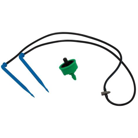 Kit Tappo 4 l/h (2 l/h per Picchetto) Autocompensante e Antidrenante con Picchetto 906202 Aqua Control (1/3)