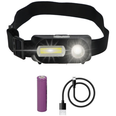 Confezione Da 2 Torce Frontali LED Per Bambini – 140 Lumen, 3 Modalità, Leggere, Impermeabili, Con Batterie Incluse – Ideali Per Campeggio, Corsa E Ciclismo - 3