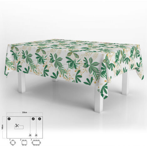 Tappeto FH Home Per Esterno E Interno - Impermeabile E Antimacchia - Collezione Budapest, Colore Acqua, 200x270 Cm