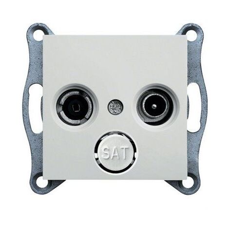Merten Presa di corrente System M bianco polare MEG2303-0419 1 pz