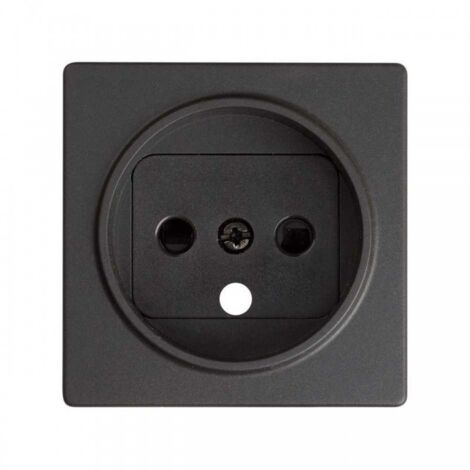 Simon M113393 - Presa Elettrica Bianca 2 Poli + Terra - Base Per Parete, Serie 27, Colore Bianco