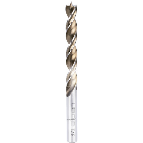 Punta elicoidale per legno Alpen Wood Ø 2,5 mm. (Blister 2 unità) (1/3)