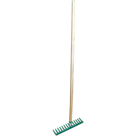 Manico lungo per rastrello in legno naturale da 180cm