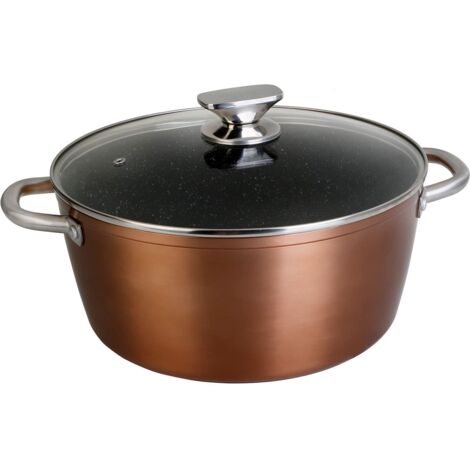 Casseruola alta in alluminio forgiato WECOOK 20 cm per tutti i tipi di fuoco REF 10920 (1/3)