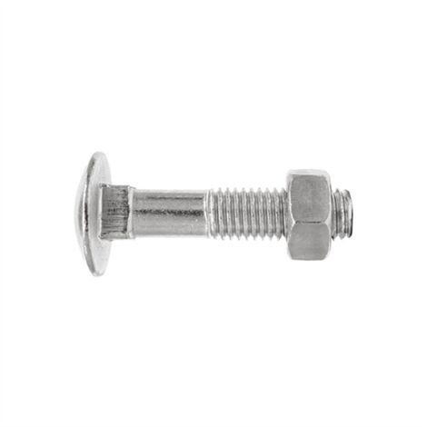 Vite Per Scanalatura A T M10 X 63 Mm Con Dado E Rondella | Classe 10.9 | Per Guide Fresate