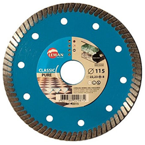 Disco Diamantato 115mm SHDIATOOL - Per Porcellana, Piastrelle, Granito, Marmo