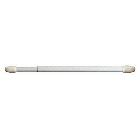 Confezione blister da 2 tende ovali bianche 80-135cm epid (1/2)