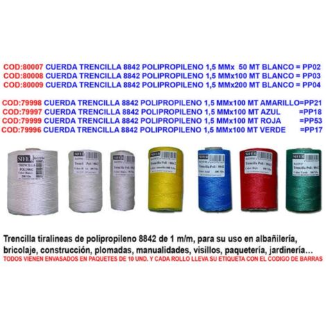 VIDAXL - Corda Nautica Bianca 20 Mm 100 M In Polipropilene - ePRICE