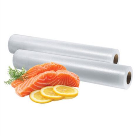 Solis Pellicola E Sacchetti Per Sottovuoto - 5 Rotoli (30x600, 20x600, 15x600) + 50 Sacchetti 20x30 Cm - Senza BPA, Riutilizzabili