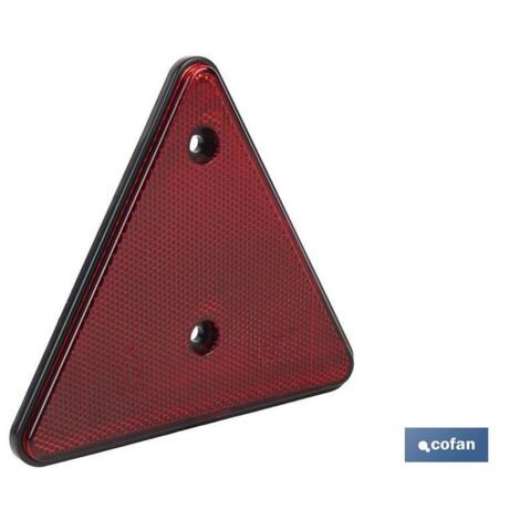Riflettore Posteriore Rettangolare Rosso - 33,8 X 87,5 Mm, Per Moto E Scooter - Foto 7