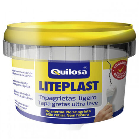 Lattina da 250 ml di stucco sigillante per crepe Liteplast 66340 Quilosa
