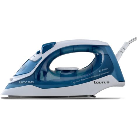 Ferro da stiro a vapore con piastra in ceramica 2.200w baltic 2200 taurus (1/5)
