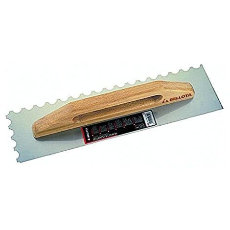 Tavolozza di pettini 5875-10 R Modello con dente in legno, raggio lungo (1/4)