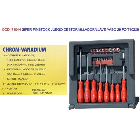 Punte Avvitatore Set Cacciaviti Per Meccanica Fine - 29 Pezzi, Con Inserti Magnetici Torx, PH E Esagonali Cacciaviti Per Elettronica