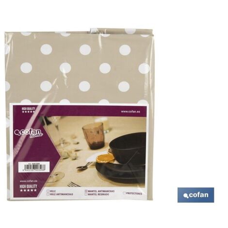 Dehaus® Tovaglia Plastificata Quadrata in PVC Impermeabile Antimacchia