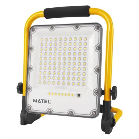 Proiettore LED Horus ricaricabile 15W con supporto portatile IP54 6500K