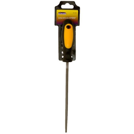 KOTARBAU® Lima rotonda per officina, lunghezza 250 mm, taglio 1 (grossa), lima circolare in metallo per lavorazione grossolana (3