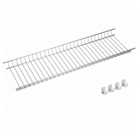 Mate Series C2030D Asta Porta Asciugamani E Portabicchieri In Acciaio Inox 30&deg; - Scarico - Piano Ovale