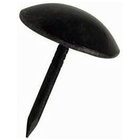 Blister da 20 borchie smaltate nere 10mm (1/2)