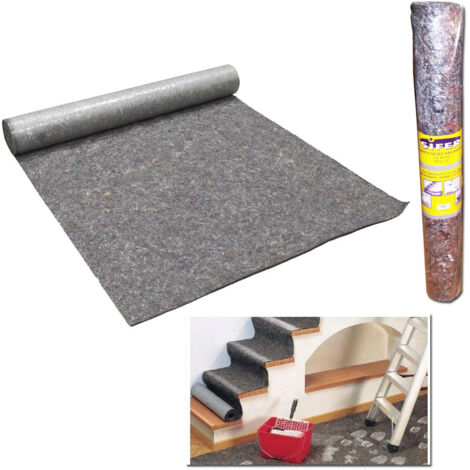 Feltro Protettivo Pavimento Antiscivolo In Fibra Tessile Non Tessuta Per Pittori Rotolo 50 Mt 82288500 - Foto 10