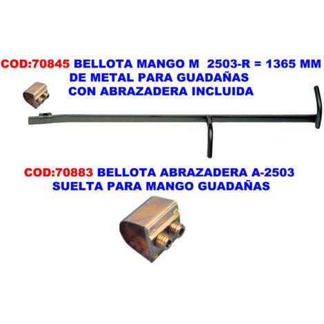 Morsetto A-2503 per manico di falci Bellota