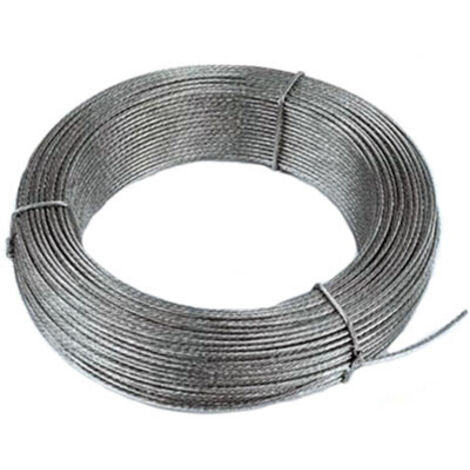 Seilwerk STANKE Corda D'Acciaio Acciaio Inossidabile 4 Mm 7x7 Corda In