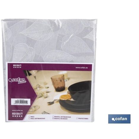 Matches21 Centrotavola Ricamato Autunno – Foglie Multicolore, Ø 40 Cm, Poliestere Verde