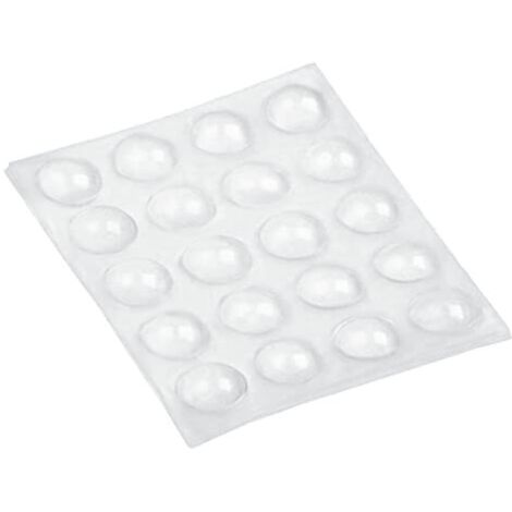 Blister 40 gocce di silicone 8x2,5mm trasparenti 610 amig