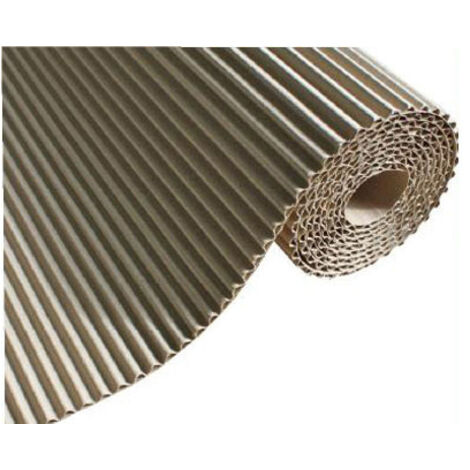 Rotolo Cartone Ondulato 20x1 Metro - Per Imballaggio, Fai Da Te E Protezione