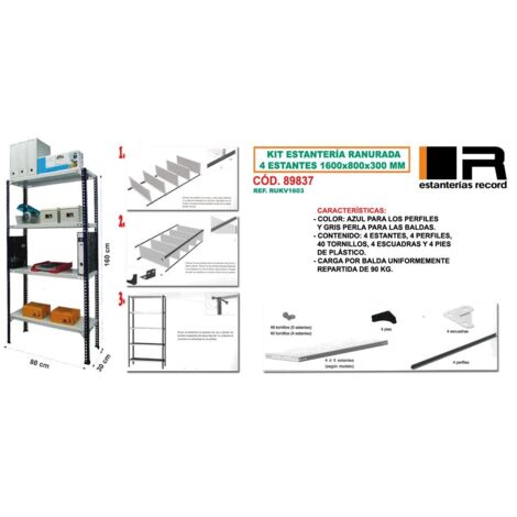 VITI SVASATE ASSY 4 TPS RW20 WURTH 4x50/44 mm 500 PEZZI ACCIAIO ZINCATO