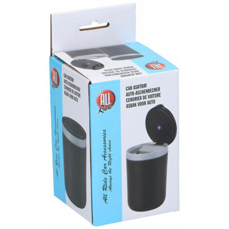 Lampa Posacenere a barattolo con luce a led